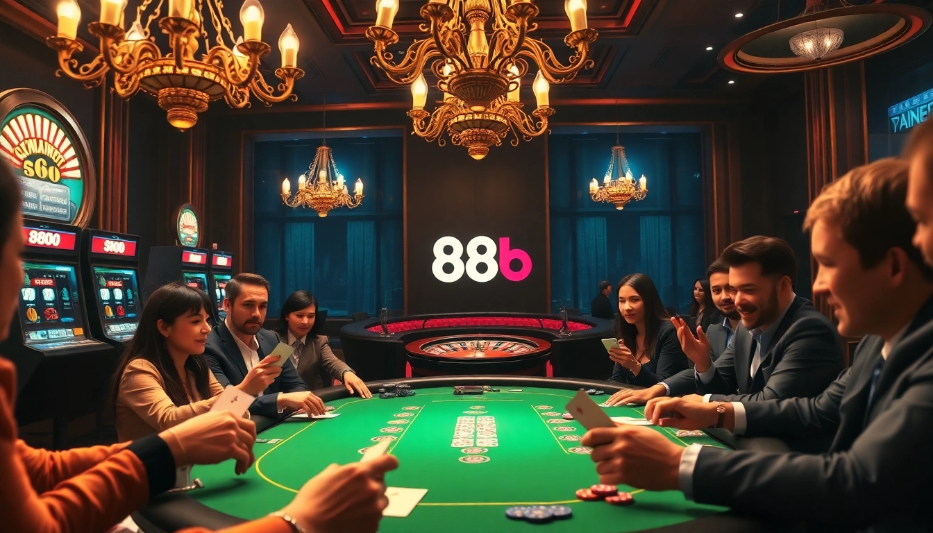 Exciting gameplay at a luxurious casino table highlighting 888b.