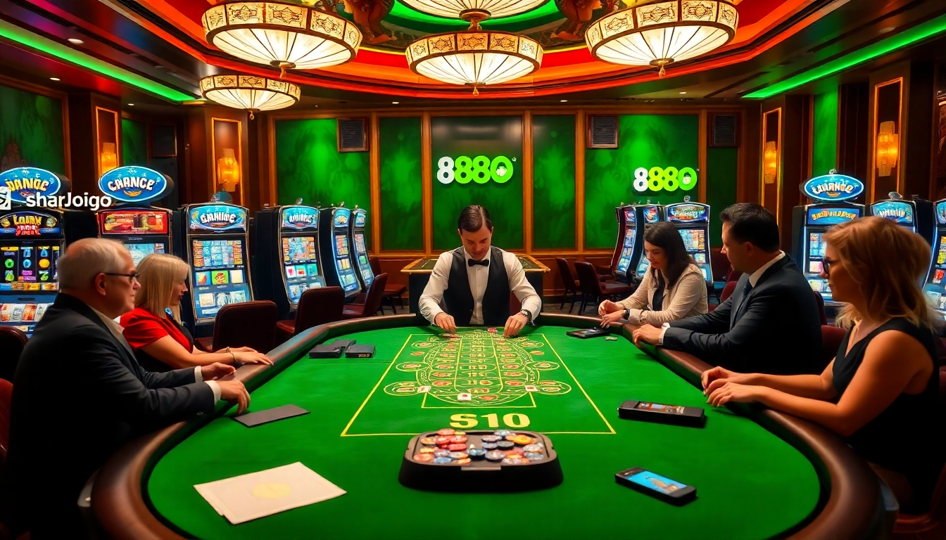 Disfruta de la emocionante jugabilidad en 888jogo y la emoción de la mesa del casino.