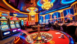 Experience the thrill of Bk33 casino with exciting slot machines and lively poker action.