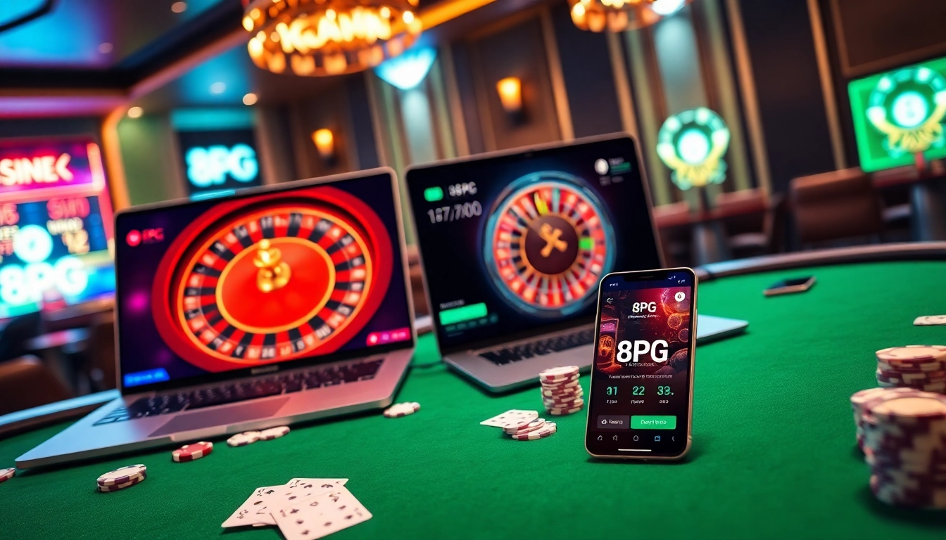 Experimenta la emoción de las apuestas en línea en 8PG con juegos de casino envolventes e interfaces dinámicas.
