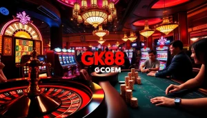 Experience the thrill of gambling at GK88 COM with vibrant casino games and engaging players.